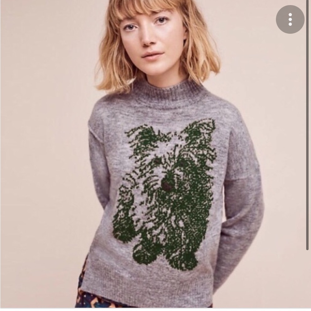 Anthropologie Moth Dog Sweater size XS